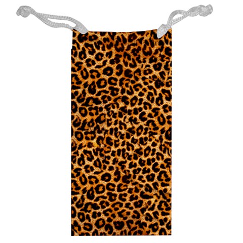 Leopard Jewelry Bag from ArtsNow.com Back