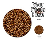 Leopard Multi-purpose Cards (Round)