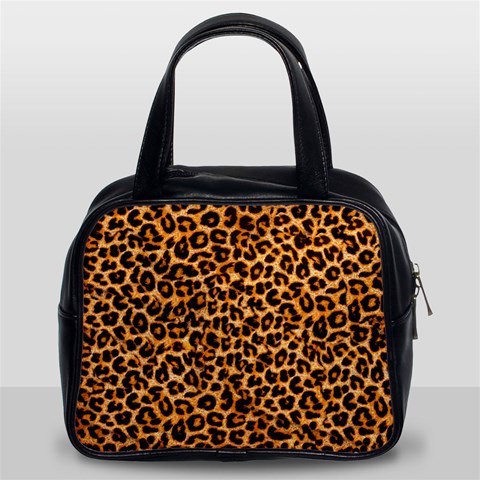 Leopard Classic Handbag (Two Sides) from ArtsNow.com Front