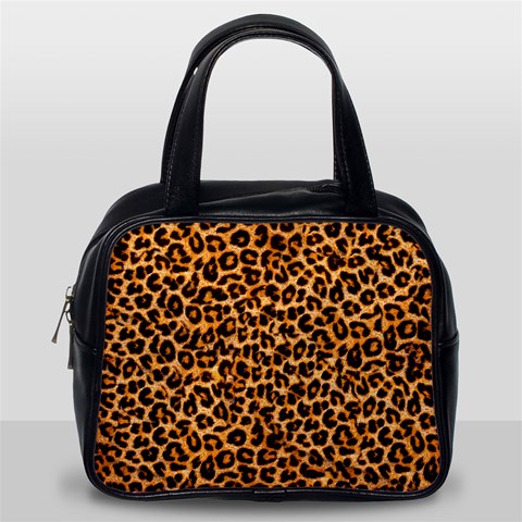 Leopard Classic Handbag (Two Sides) from ArtsNow.com Back