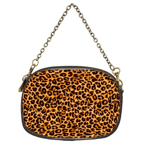 Leopard Chain Purse (Two Sides) from ArtsNow.com Front