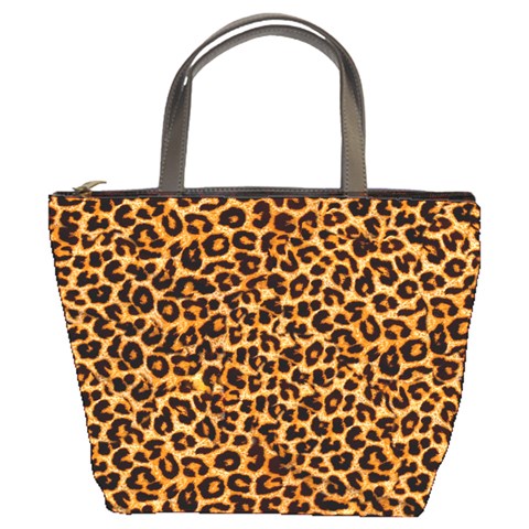 Leopard Bucket Bag from ArtsNow.com Front