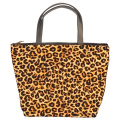 Leopard Bucket Bag from ArtsNow.com Front