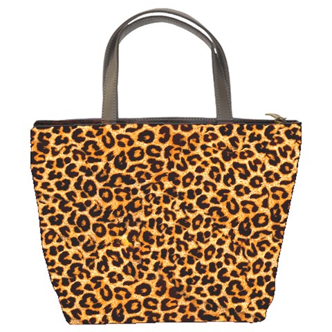 Leopard Bucket Bag from ArtsNow.com Back