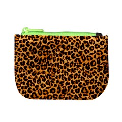 Leopard Mini Coin Purse from ArtsNow.com Front