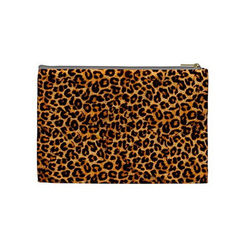 Leopard Cosmetic Bag (Medium) from ArtsNow.com Back