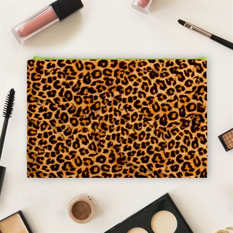 Leopard Cosmetic Bag (Large) from ArtsNow.com Front