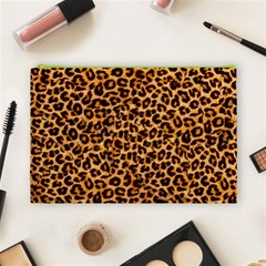 Leopard Cosmetic Bag (Large) from ArtsNow.com Front