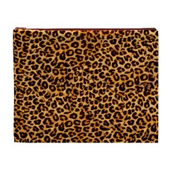 Leopard Cosmetic Bag (XL) from ArtsNow.com Front