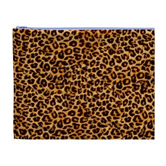 Leopard Cosmetic Bag (XL) from ArtsNow.com Front