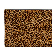 Leopard Cosmetic Bag (XL) from ArtsNow.com Front