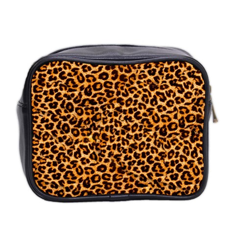 Leopard Mini Toiletries Bag (Two Sides) from ArtsNow.com Back