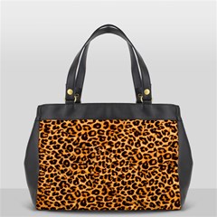 Leopard Oversize Office Handbag (Two Sides) from ArtsNow.com Front