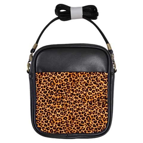 Leopard Girls Sling Bag from ArtsNow.com Front