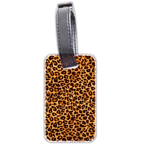 Leopard Luggage Tag (two sides) from ArtsNow.com Front