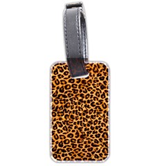 Leopard Luggage Tag (two sides) from ArtsNow.com Back