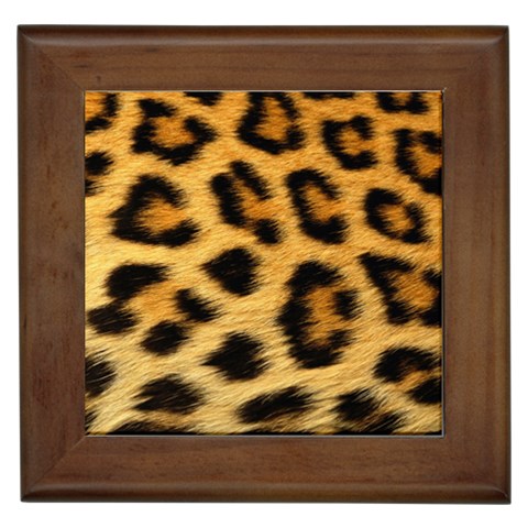 Cheetah Framed Tile from ArtsNow.com Front