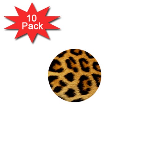 Cheetah 1  Mini Button (10 pack)  from ArtsNow.com Front