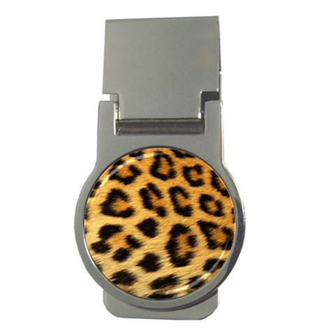 Cheetah Money Clip (Round) from ArtsNow.com Front