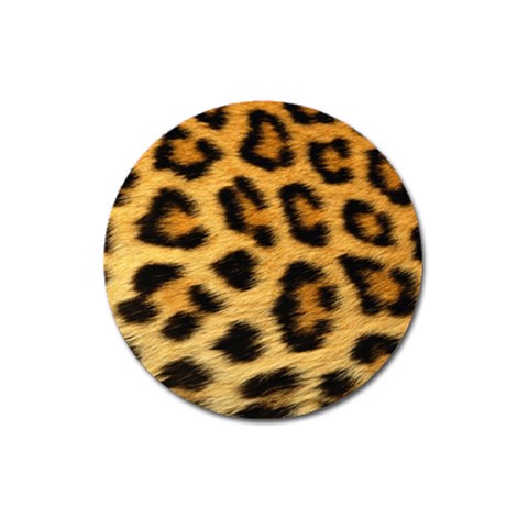 Cheetah Magnet 3  (Round) from ArtsNow.com Front