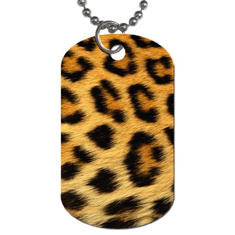 Cheetah Dog Tag (Two Sides) from ArtsNow.com Front