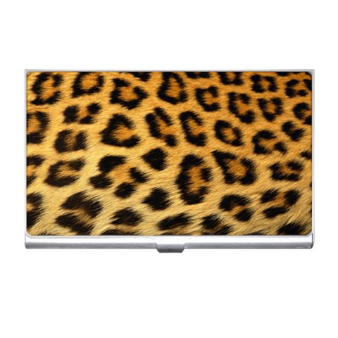 Cheetah Business Card Holder from ArtsNow.com Front