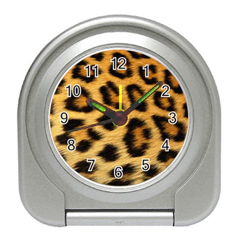 Cheetah Travel Alarm Clock from ArtsNow.com Front