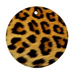 Cheetah Round Ornament (Two Sides)