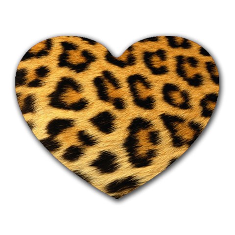 Cheetah Mousepad (Heart) from ArtsNow.com Front