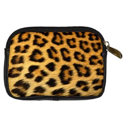 Cheetah Digital Camera Leather Case from ArtsNow.com Back