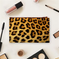 Cheetah Cosmetic Bag (Medium) from ArtsNow.com Back