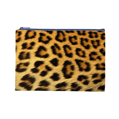 Cheetah Cosmetic Bag (Large) from ArtsNow.com Front