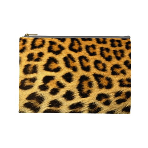 Cheetah Cosmetic Bag (Large) from ArtsNow.com Front