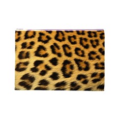 Cheetah Cosmetic Bag (Large) from ArtsNow.com Front