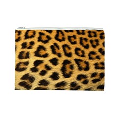 Cheetah Cosmetic Bag (Large) from ArtsNow.com Front