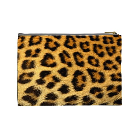 Cheetah Cosmetic Bag (Large) from ArtsNow.com Back