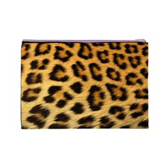 Cheetah Cosmetic Bag (Large) from ArtsNow.com Back