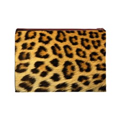 Cheetah Cosmetic Bag (Large) from ArtsNow.com Back