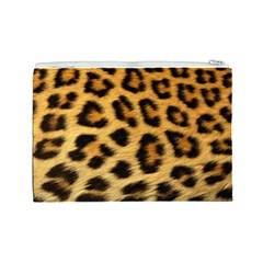 Cheetah Cosmetic Bag (Large) from ArtsNow.com Back