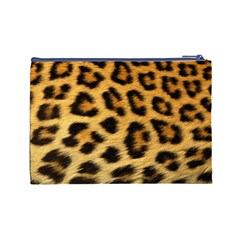 Cheetah Cosmetic Bag (Large) from ArtsNow.com Back