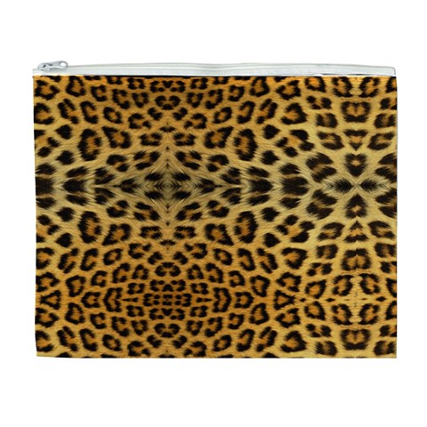 Cheetah Cosmetic Bag (XL) from ArtsNow.com Front