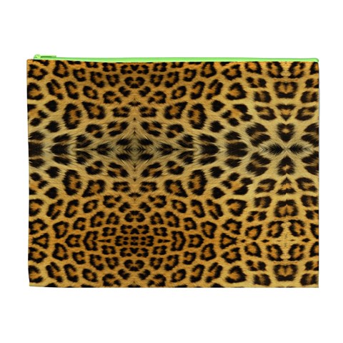 Cheetah Cosmetic Bag (XL) from ArtsNow.com Front