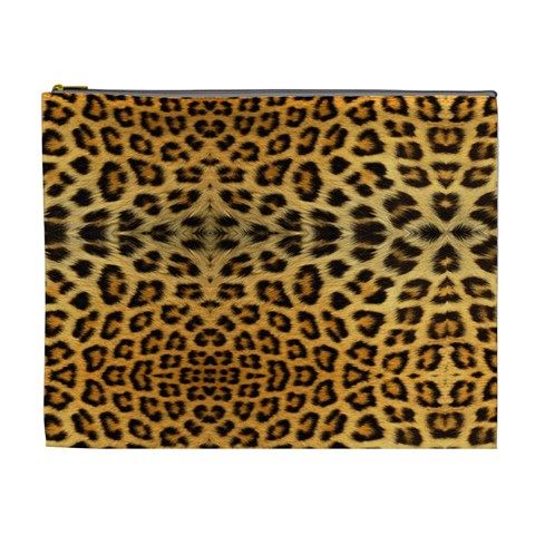 Cheetah Cosmetic Bag (XL) from ArtsNow.com Front