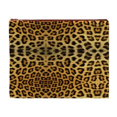 Cheetah Cosmetic Bag (XL) from ArtsNow.com Front