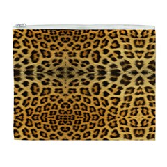 Cheetah Cosmetic Bag (XL) from ArtsNow.com Front