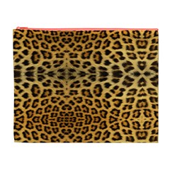 Cheetah Cosmetic Bag (XL) from ArtsNow.com Front