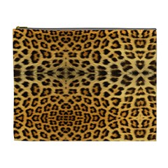 Cheetah Cosmetic Bag (XL) from ArtsNow.com Front