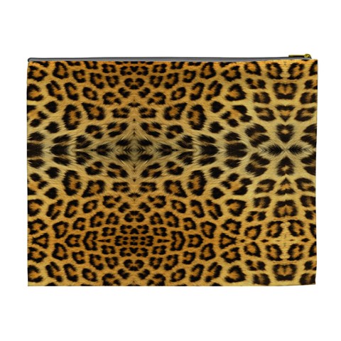 Cheetah Cosmetic Bag (XL) from ArtsNow.com Back