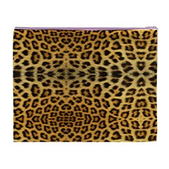 Cheetah Cosmetic Bag (XL) from ArtsNow.com Back