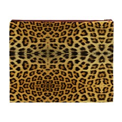 Cheetah Cosmetic Bag (XL) from ArtsNow.com Back